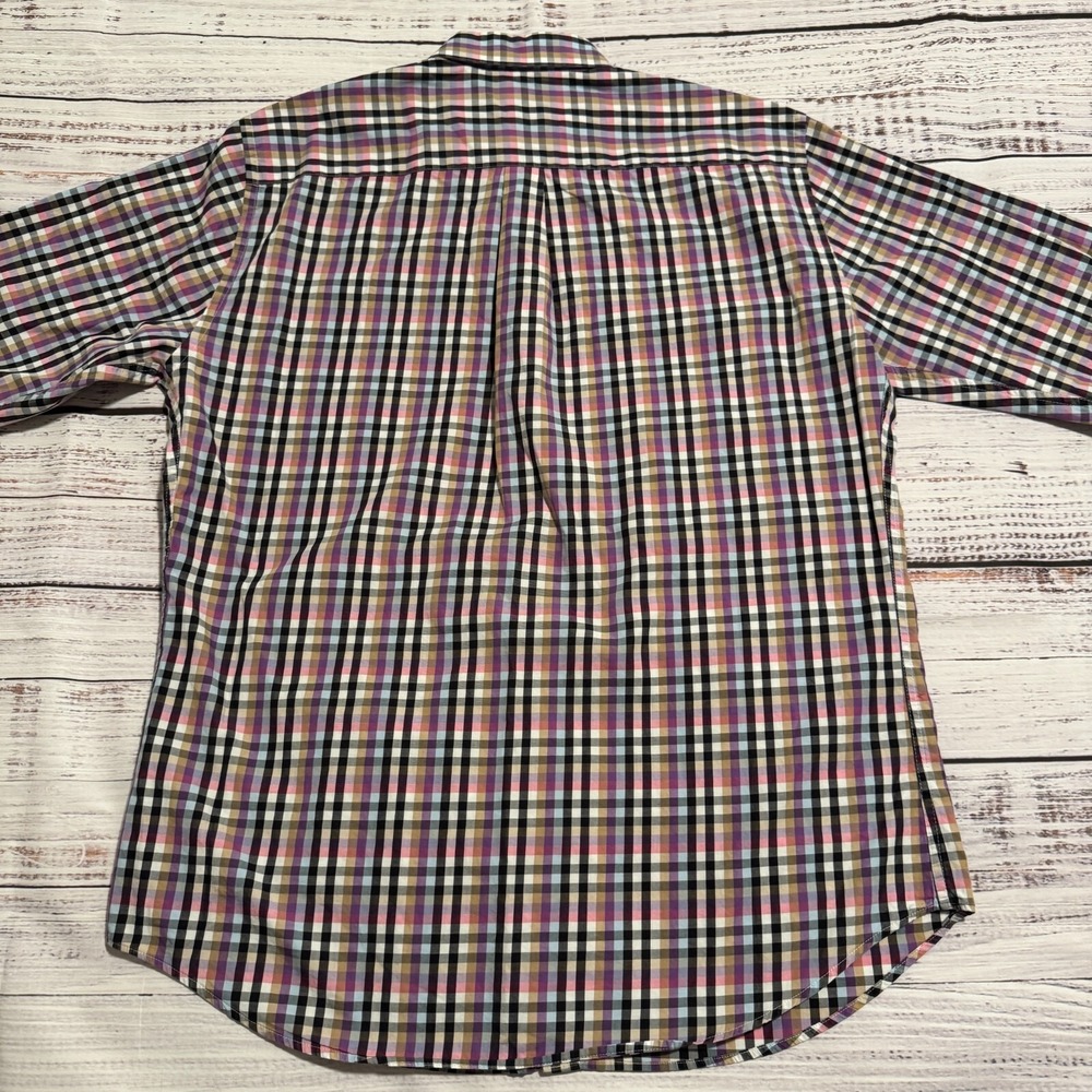 Peter Millar Polyester Button Down Shirt Multicol… - image 14